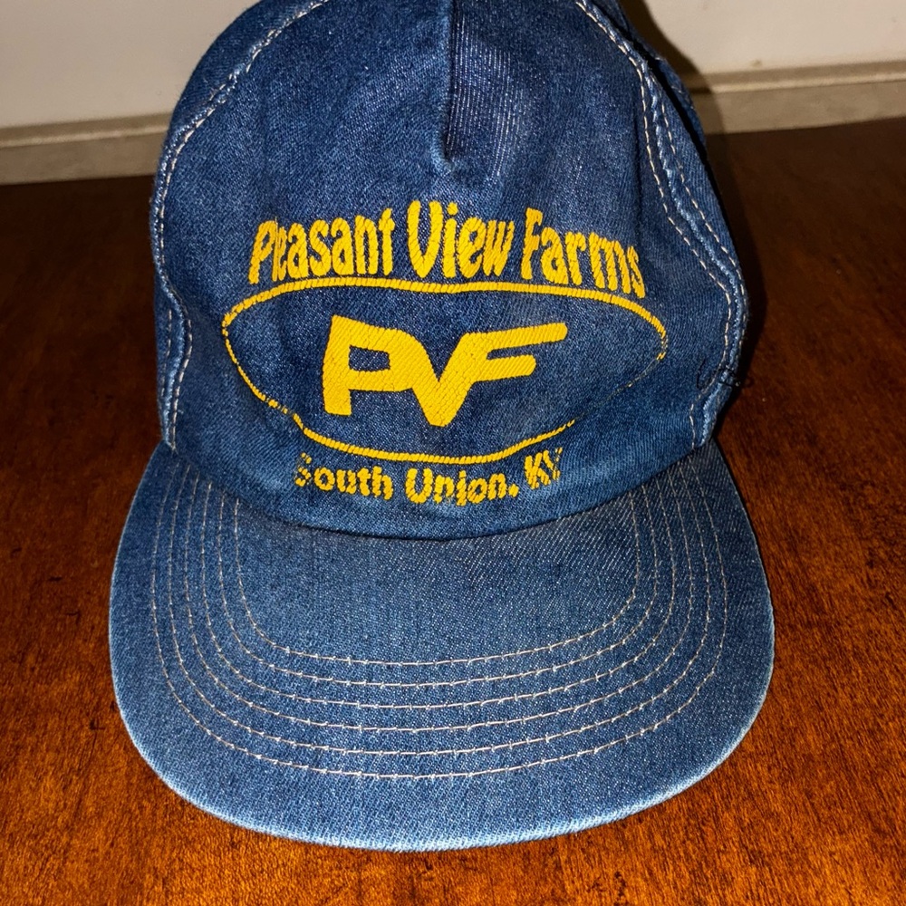 Blue Denim Cap